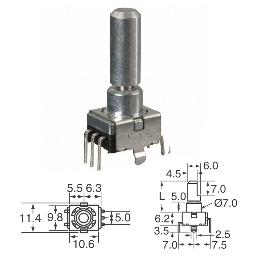 CTS Commerical Minature Encoder 290 Series