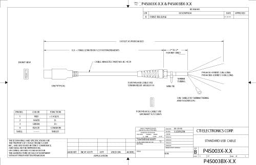 CTI OEM Industrial Mouse Pointer - AP2000 Series