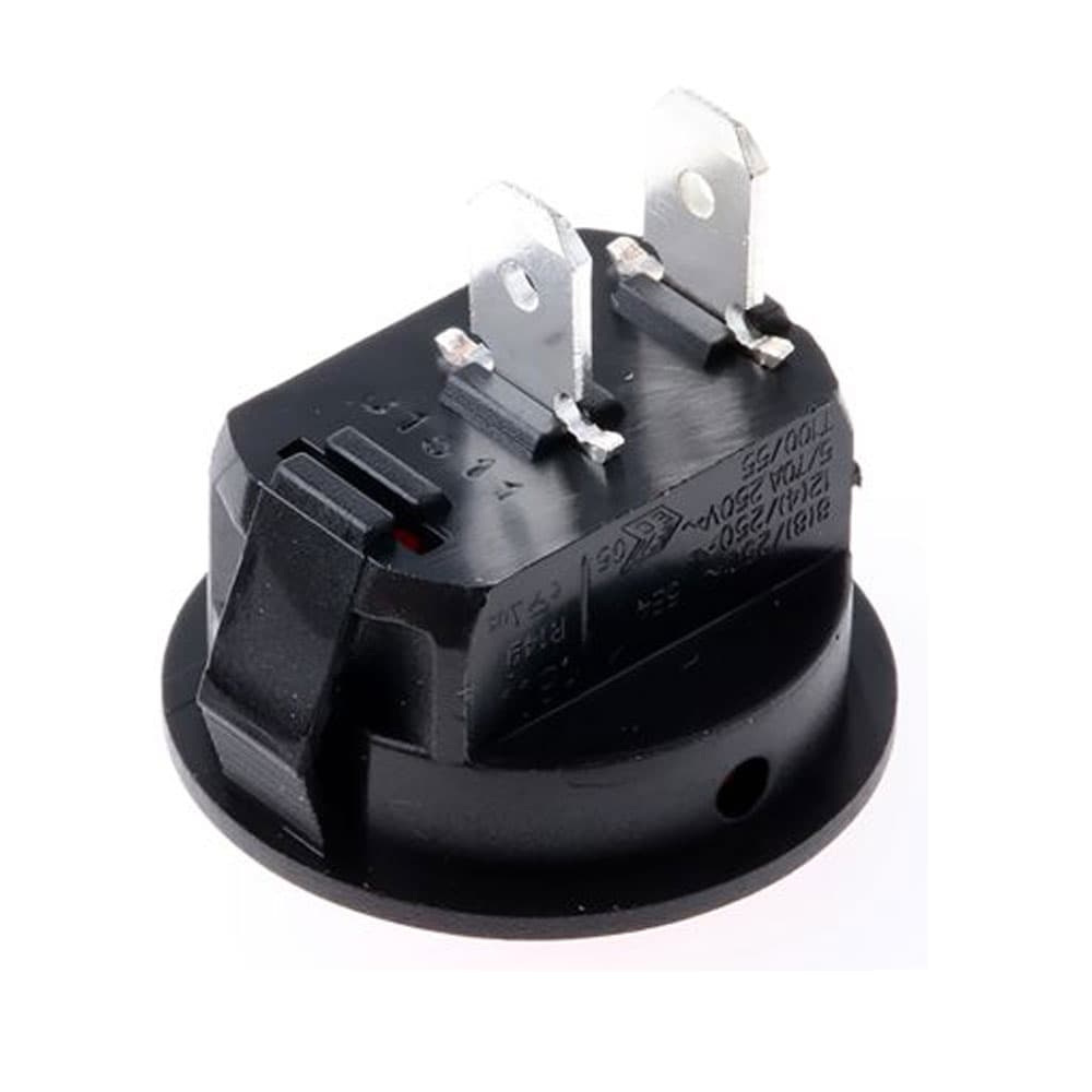 Marquardt Single Pole Round Rocker Switches - Series 1881