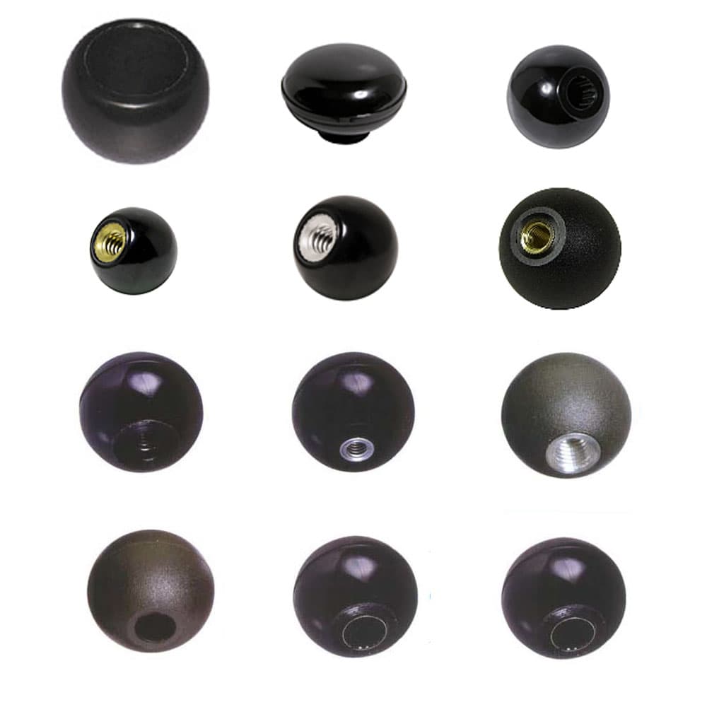 EHC Knobs - Control Knobs - Clamp Ball Knob Series