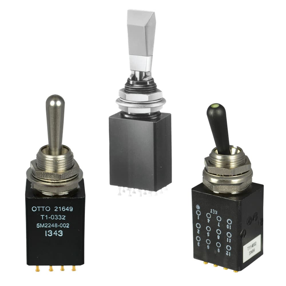 OTTO T1 Sealed Toggle Switch Range